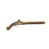 Ottoman flintlock pistol .61 Cal., 12 1/2" brass