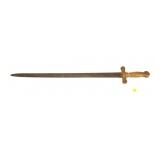 U.S. M1832 Foot Artillery sword with 24" blade