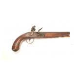 Sharps flintlock pistol .58 Cal., 9" round barrel,