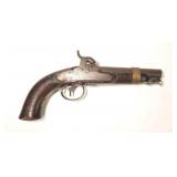 N.P. Ames Model 1842 percussion Navy pistol