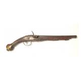 Ottoman/Balkan flintlock pistol .61 Cal., 11 1/4"