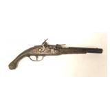 Albania All Metal flintlock pistol .61 Cal.,