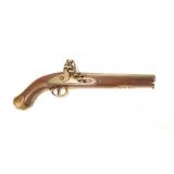 SAR flintlock pistol .65 Cal. 9" round barrel,