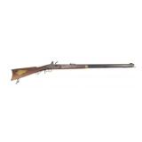 Flintlock .50 Cal. half stock rifle, 33" octagon