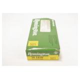 Box of Remington .38 S & W 146-grain lead