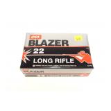 Brick of 500 CCI Blazer .22LR cartridges