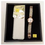JZL freshwater pearl and crystal watch