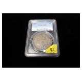 1879 Morgan dollar, PCGS slab certified XF-40