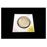 1885 Morgan dollar, gem BU