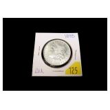 1898 Morgan dollar, gem BU