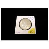 1921-D Morgan dollar, weak "D", BU