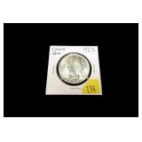1923 Peace dollar, choice BU