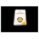 1912 $5 Gold Indian Half Eagle, NGC slab certified