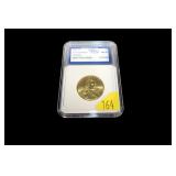 2007-D Sacagawea dollar, slab certified MS-65