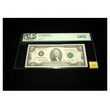 $2 Federal Reserve note, series of 1976, PCGS
