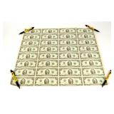 $2 Federal Reserve notes, series of 2003A, uncut