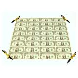 $1 Federal Reserve notes, series of 1981, uncut