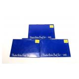 3- 1968 U.S. Proof sets