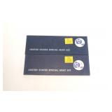 2- 1967 Special Mint sets