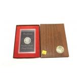 1972-S Eisenhower Proof dollar, 40% silver