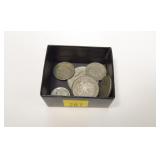 Lot, assorted U.S. and foreign coins, some 90%