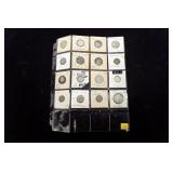 Lot of foreign silver coins, 16 pcs.