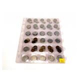 Lot of foreign coins, 75 pcs.