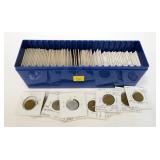 Lot of foreign coins, 84 pcs.