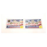 2- Americana Series coin sets, 90% silver