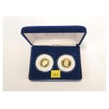 Set of Proof reproductions stella gold coins,