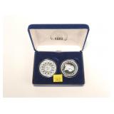 Set of reproduction non-silver dollars