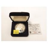 One-ounce .999 silver Mark McGuire baseball coin
