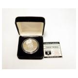 One-ounce .999 silver Frank Thomas baseball coin