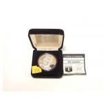 One-ounce .999 silver Mo Vaughn baseball coin