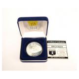 One-ounce .999 silver Mike Piazza baseball coin