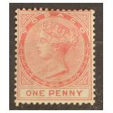 Tobago #1 Mint Hinged