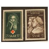 SAAR #B82, #B83 Mint Never Hinged