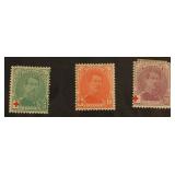 Belgium #B25-27 Mint Hinged