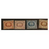 San Marino #9, 12, 14, 18 Mint Hinged