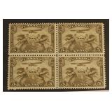 Canada #C1 Block of 4, Mint Hinged