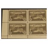 Canada #270 Block of 4, Mint Never Hinged