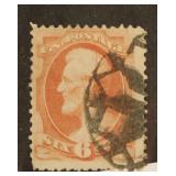U.S. #148 used, N.Y. Foreign cancel