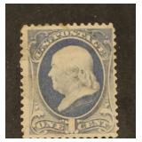 U.S. #206 Mint, no gum
