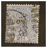 Great Britain #82 P23 used
