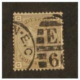 Great Britain #84 P17 used