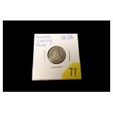 1838 U.S. Seated Liberty dime