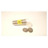 50- Mercury Head dimes