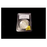 1889 Morgan dollar, PCGS slab certified MS-63