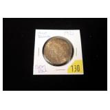 1921 Morgan dollar, gem BU, nice toning