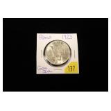 1923 Peace dollar, gem BU
